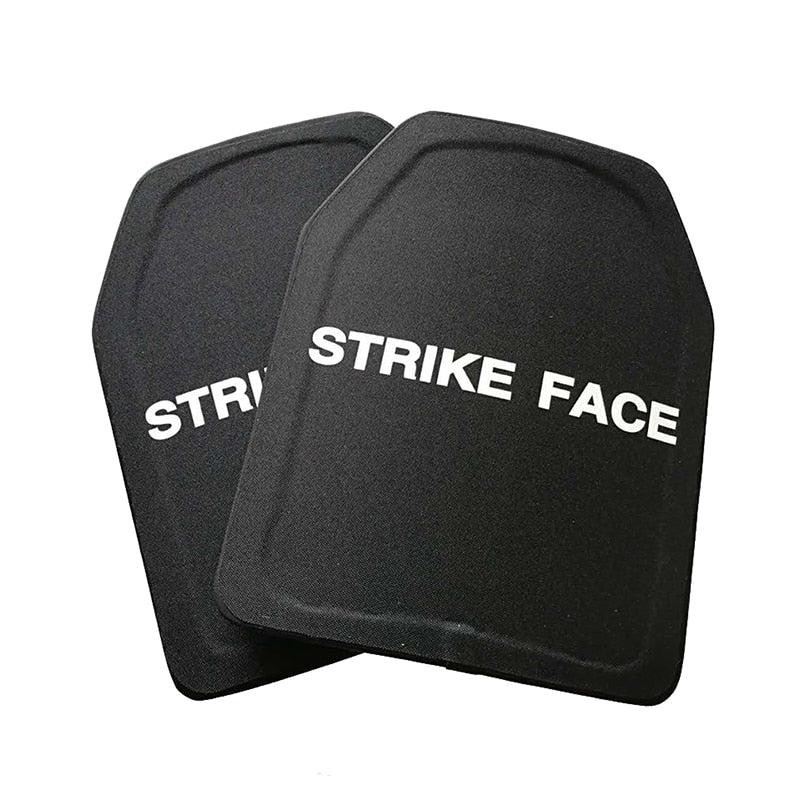 2PCS 25*30cm NIJ IIIA Stand Alone Armor Plate Light Weight PE Bulletproof Backpack Ballistic Panel