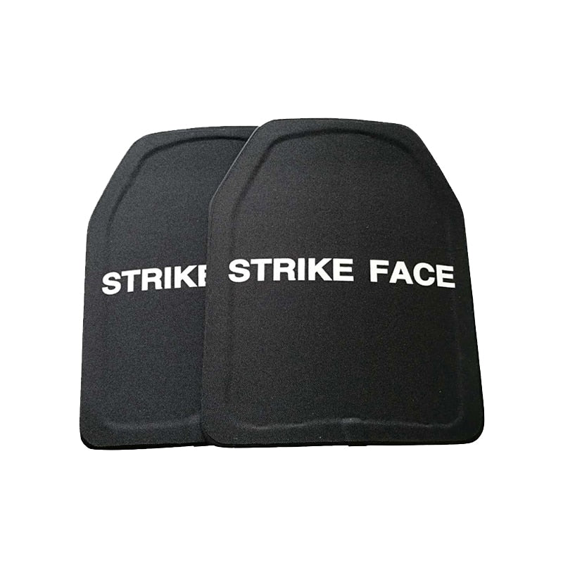 2PCS 25*30cm NIJ IIIA Stand Alone Armor Plate Light Weight PE Bulletproof Backpack Ballistic Panel