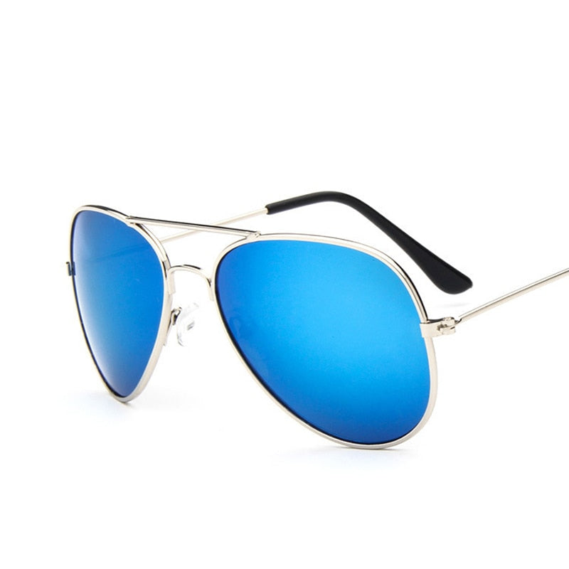 RBROVO 2021 Classic Sunglasses Girls Colorful Mirror Children Glasses Metal Frame Kids Travel Shopping Eyeglasses UV400