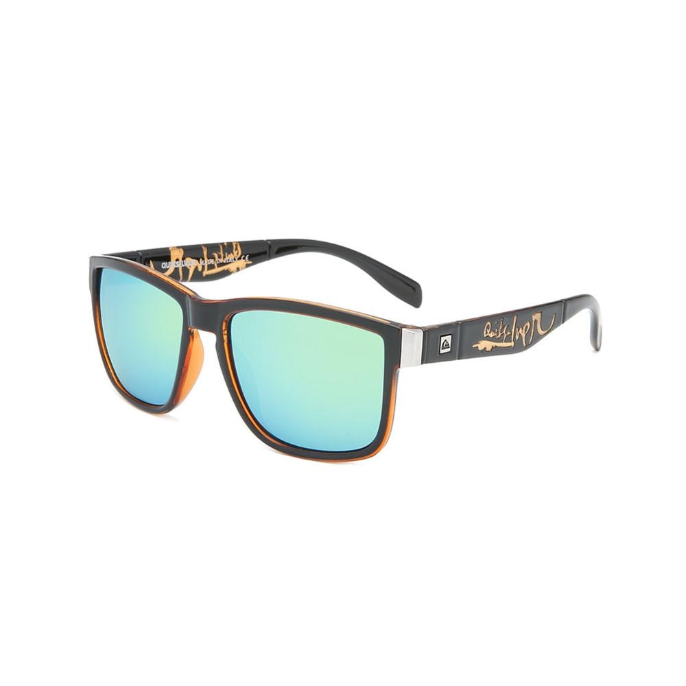Fashion Wrap Square Frame Retro Decorative Photochromic Classic Sunglasses Women Men Versatile Pattern Sunglasses UV400 Goggles
