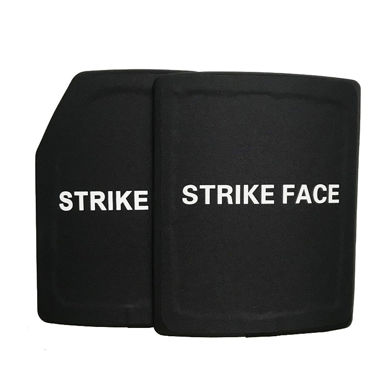 2PCS 25*30cm NIJ IIIA Stand Alone Armor Plate Light Weight PE Bulletproof Backpack Ballistic Panel